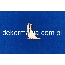 Para młoda (długa suknia)  5x4 cm